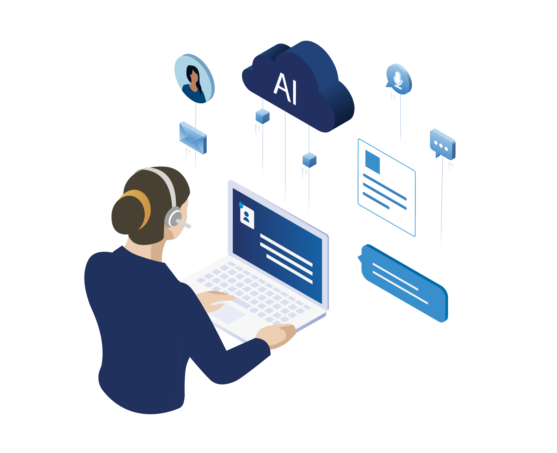 Work smarter with built-in AI