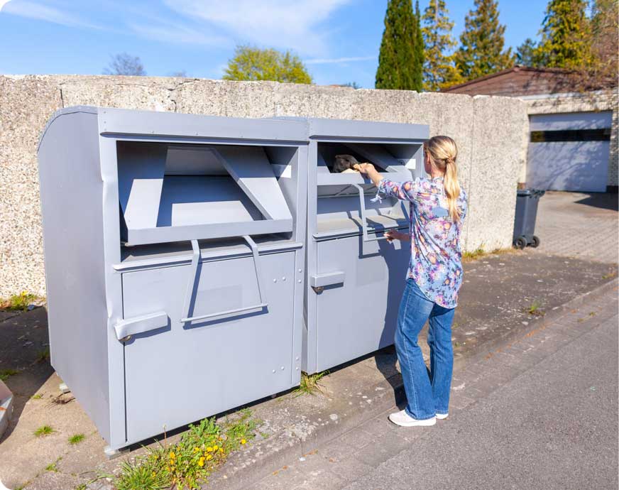 Donation bins